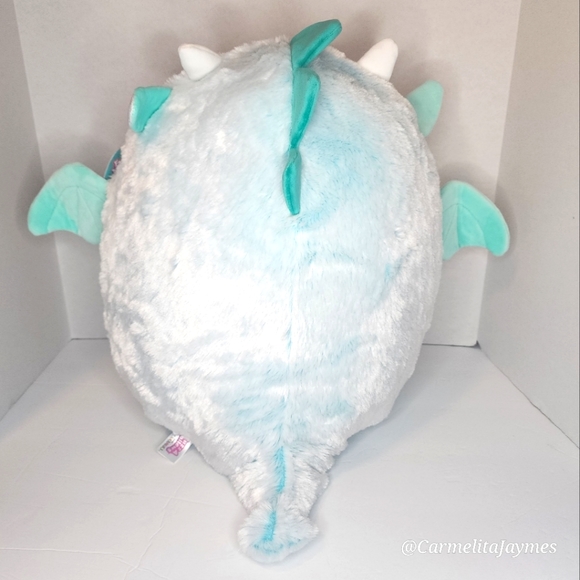 GAVE AWAY AS RAFFLE PRIZE 🎁 LORELAI 🐉 Rainbow Dragon FuzzAMallow Squishmallow - Picture 8 of 8